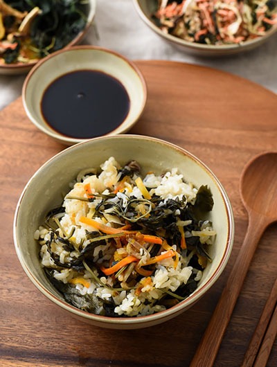 곤드레 나물비빔밥 (30g) 국내산 간편 건강 채식 사찰음식